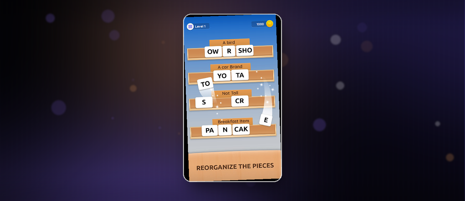 Word Jigsaw: Brain Teaser gameplay