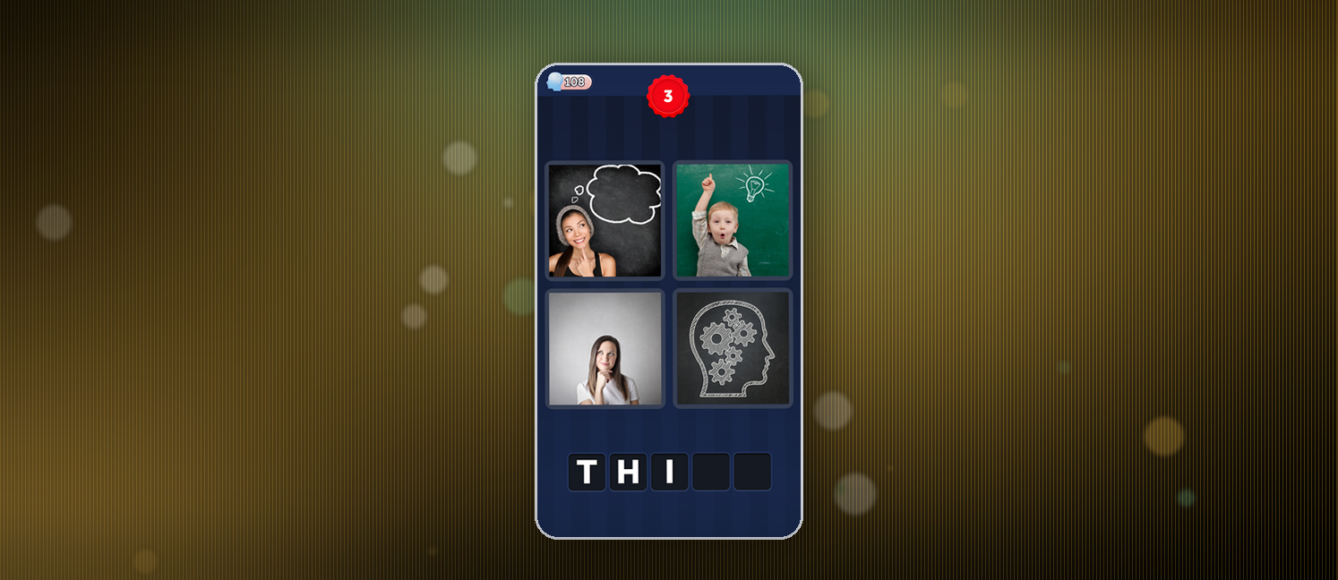 4 Pics 1 Word gameplay