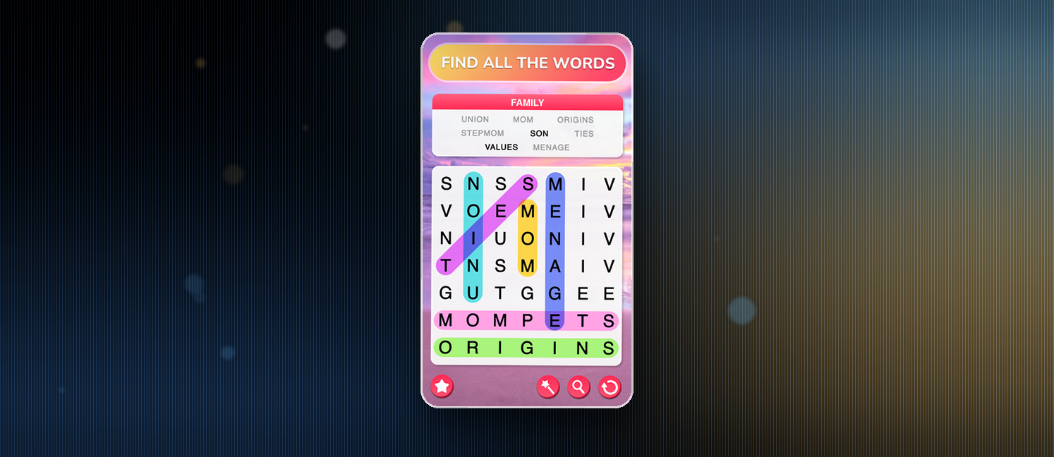 Word Search - Word Puzzle Game gameplay