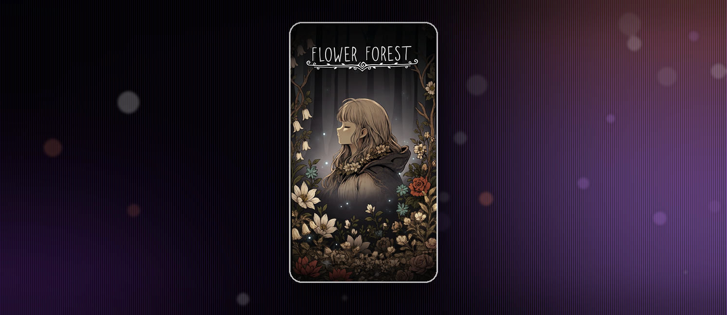 Flower Forest - Word Puzzle gameplay