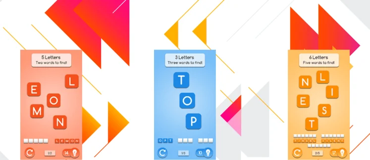 AnagrApp game screenshot