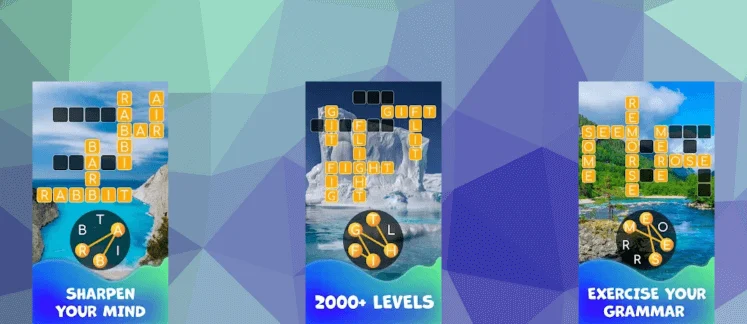 Calming Word Tour game screenshot