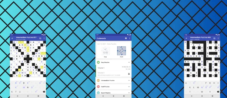 Codeword Puzzles game screenshot