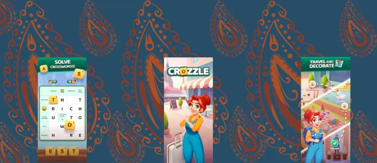 Crozzle game screenshot