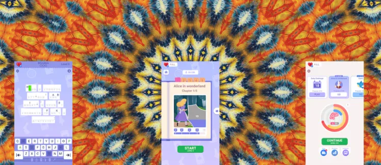 Cryptogram Letters and Numbers game screenshot