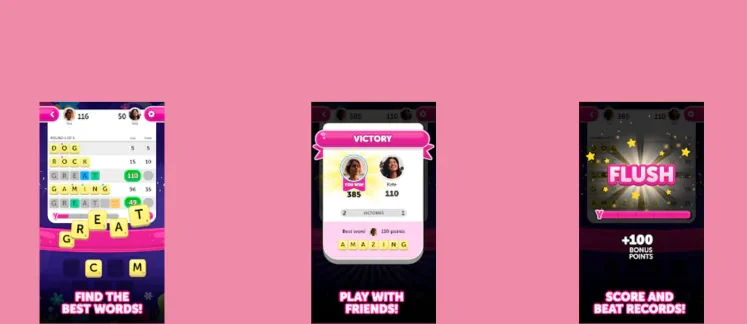 Dice Words game screenshot