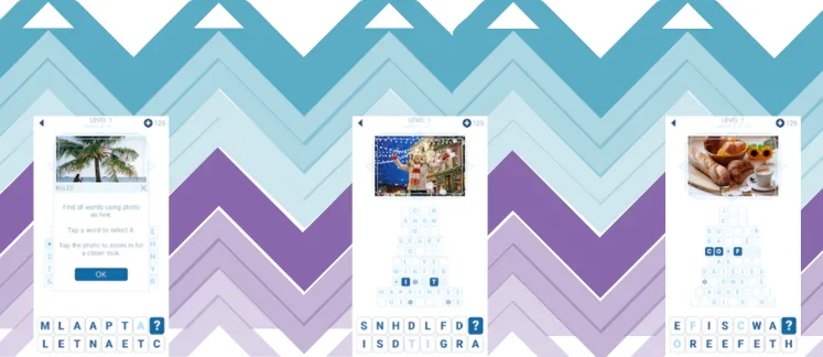 Frosty Words game