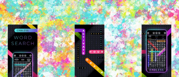 Endless Word Search game screenshot