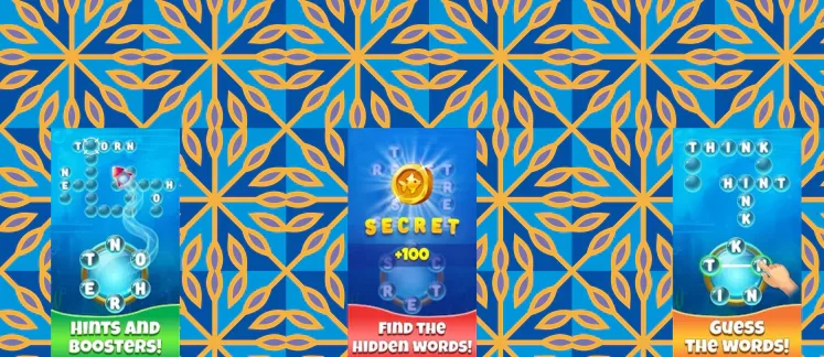 Gold for words game screenshot