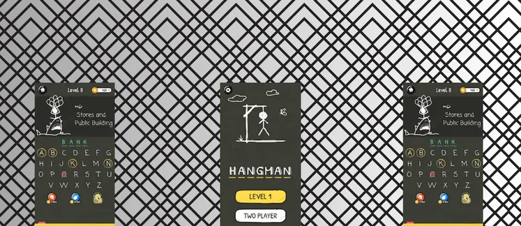 Hangman Words game screenshot