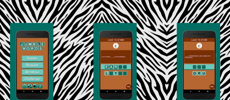 Jumble Word Game screenshot
