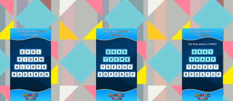 Jumble Word game screenshot