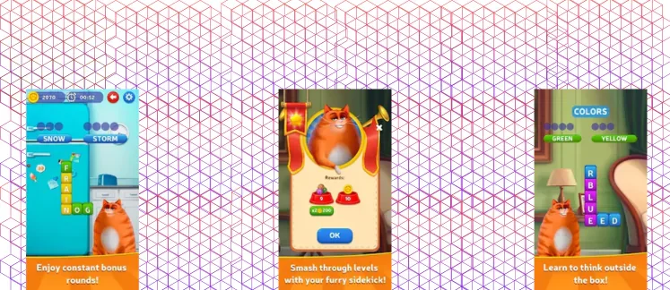 Kitty Scramble game screenshot