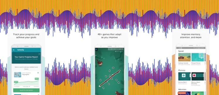 Lumosity game screenshot
