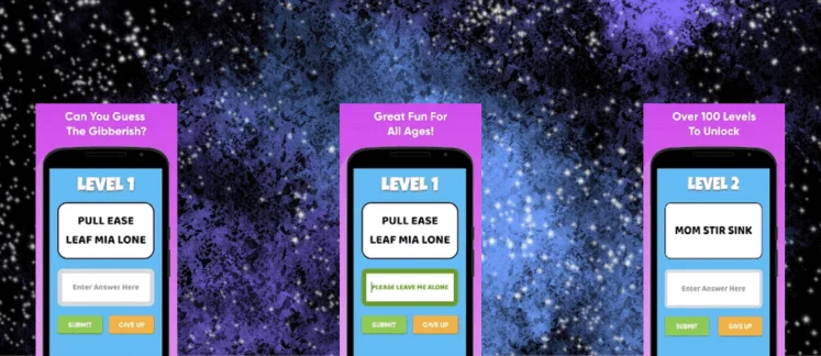 Mad Babble game screenshot