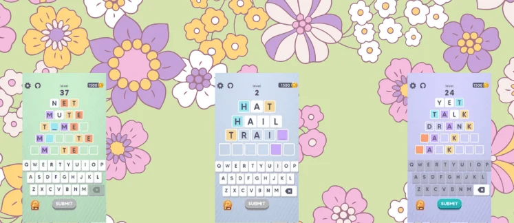 Pyra Word game screenshot