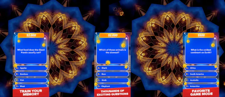Millionaire game screenshot