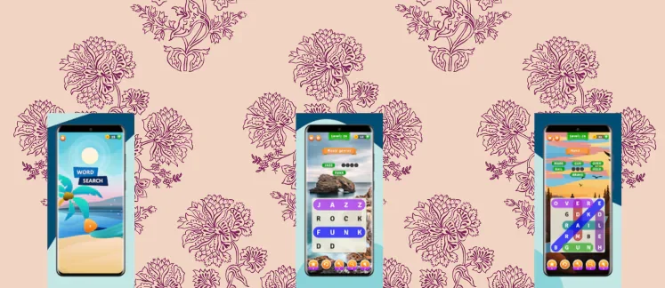 Modern Word Search game screenshot