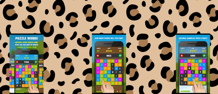 Puzzle Words PRO game screenshot