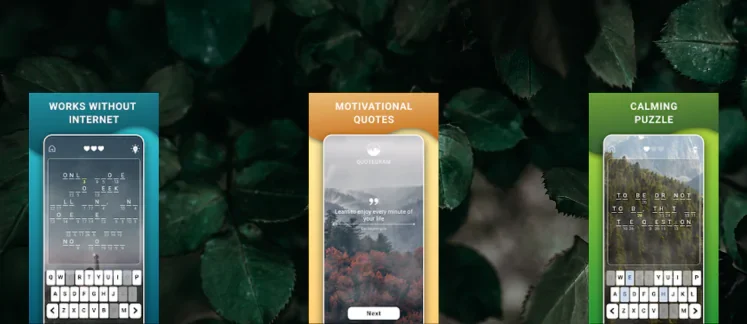 Quotegram game screenshot
