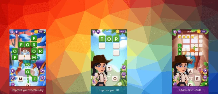 Senior Word Game screenshot