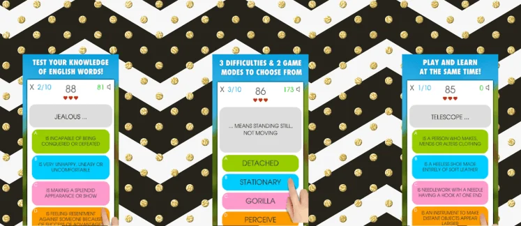 Spelling Bee Word Quiz game screenshot