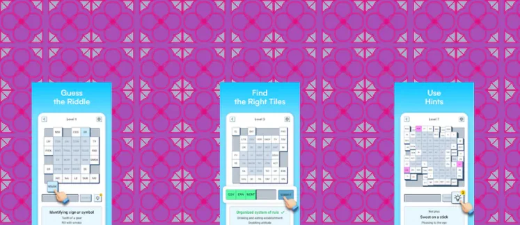 Syllatiles game screenshot