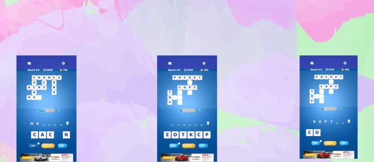 text twist game screenshot