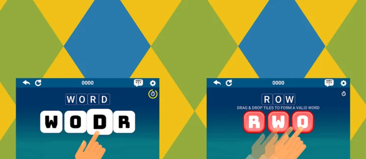 Words Unscramble game screenshot