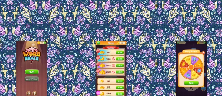 Word Brain game screenshot
