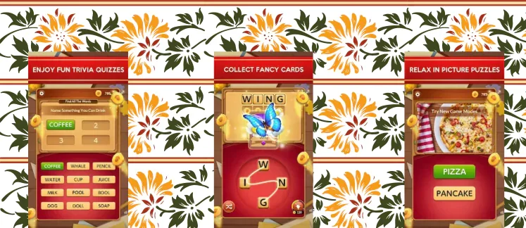 Word Card game screenshot