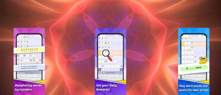 Word Cipher game screenshot