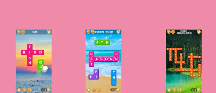 Word Cross Jigsaw game