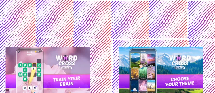 Word Cross Scenery game