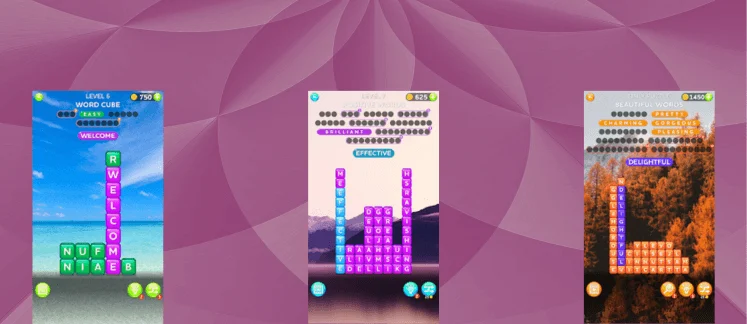 Word Cube game screenshot