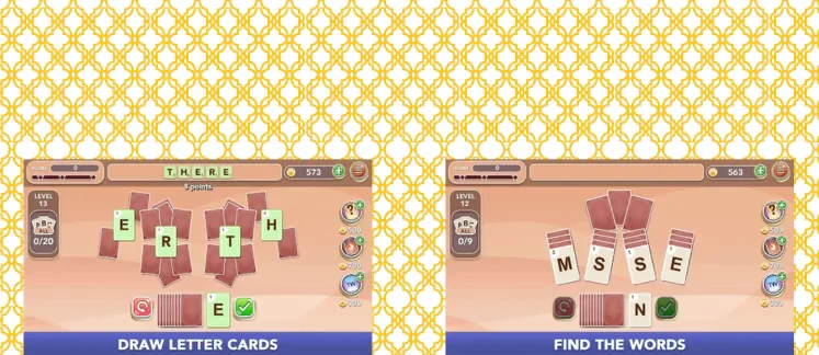 Word Deal Card Game screenshot