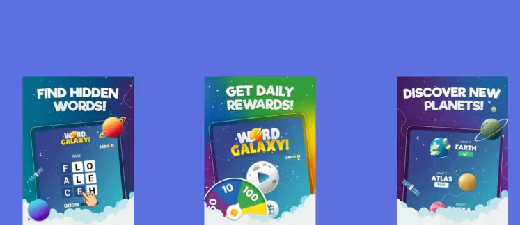 Word Galaxy game screenshot