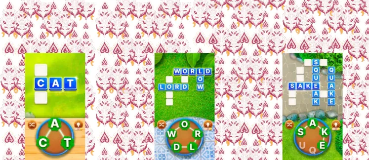 Word Garden game screenshot