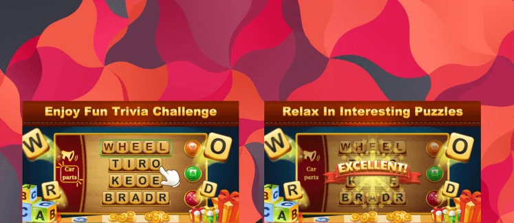 Word Jumble Puzzle game screenshot