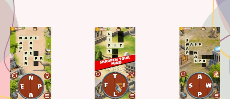 Word King game screenshot