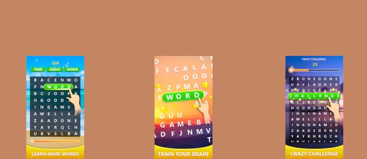 Word Move game screenshot