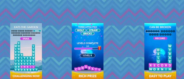 Word Piles game