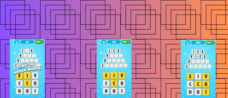 Word Puzzle Fever game screenshot