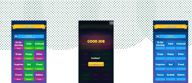 Word Quest game screenshot