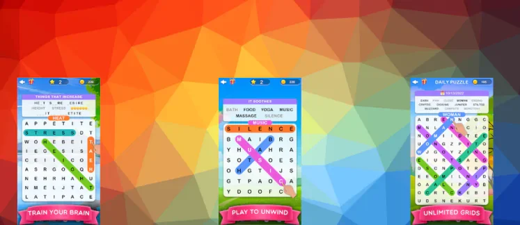 Word Search 2 game screenshot