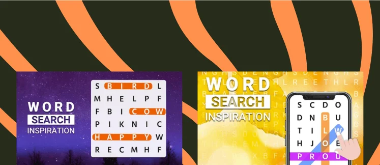 Word Search Inspiration game screenshot