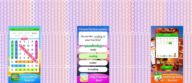 Word Search Pop game