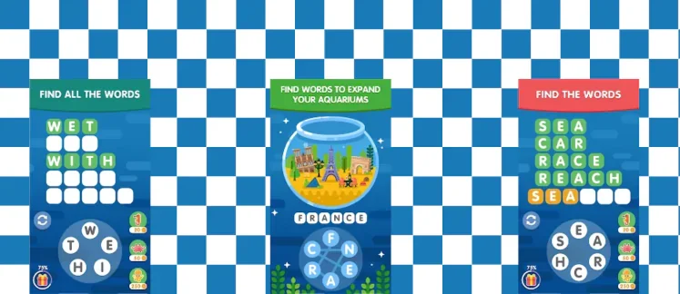 Word Search Sea game screenshot
