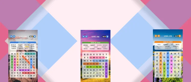 Word Search Tycoon game screenshot