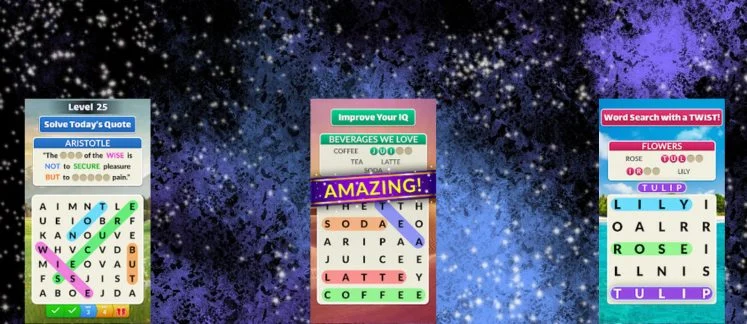 Word Search Zen game screenshot